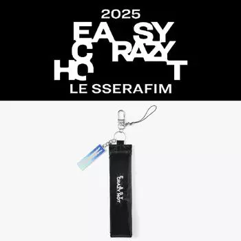 LE SSERAFIM Брелок для ключей Tour EASY CRAZY HOT