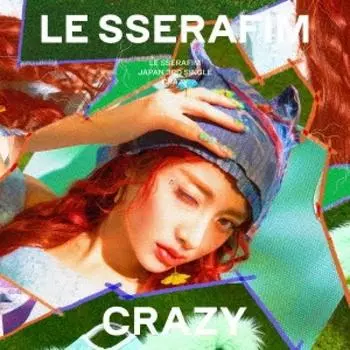 Le Sserafim Crazy [CD+Фотокарточка для селфи+Открытка с сообщением] [ага, Юнджин]