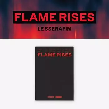 LE SSERAFIM FLAME RISES Книга открыток