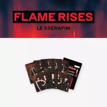 LE SSERAFIM FLAME RISES Photo Deco Pack