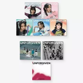 LE SSERAFIM JAPAN 2-й сингл-альбом UNFORGIVEN Solo Jacket SAKURA