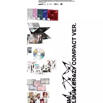 LE SSERAFIM - мини 4th [CRAZY] (КОМПАКТНАЯ вер.) случайный 0