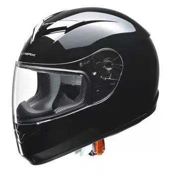 LEAD Full Face Motorcycle Helmet STRAX Black LL Size SF-12 61-62cm чёрный