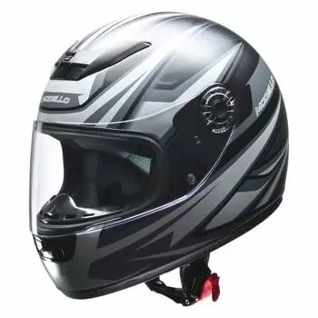 LEAD Motorcycle Helmet Full Face MODELLO Matte Black Free Size (Less than 57-60cm)