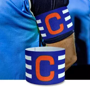 Leader Competition Armband Adjustable Soccer Player Captain Group Armband Clear Icon Brazalete Capitan Band with Touch Fastener зелёный