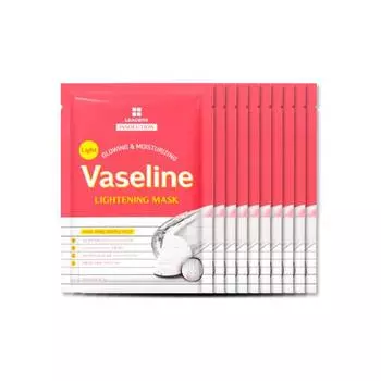 LEADERS Insolution Light Маска с вазелином 25 мл * 10 шт. розовый