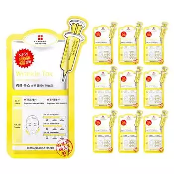 Leaders Insolution Wrinkle Tox Mask Pack, 1 упаковка, 10 шт.