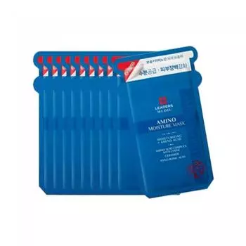 LEADERS MEDIU АМИНО-ВЛАЖНАЯ МАСКА (10 шт.), Увлажнение, Kbeauty, корейская косметика, пробник