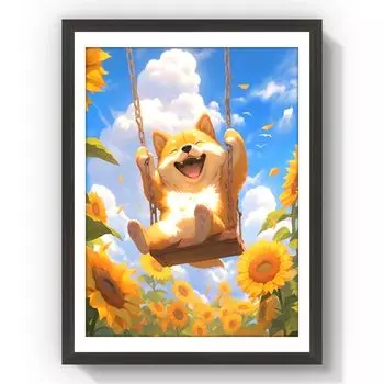 LEADINTOP Алмазное искусство квадратные бусины собака 30x40 см квадратные бусины алмазная живопись квадратный художественный набор бусины искусство мозаика искусство популярный подарок дети взрослые