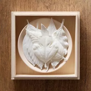 Leaf incense HAKO HA KO 6 sheets with plate boxed 1702 Kunjudo Made in Japan Paper incense Washi paper