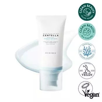 [Leaf Safe] Skin1004 Madagascar Centella Hyalu-Cica Water Fit Sun Serum 50 мл, корейский солнцезащитный крем