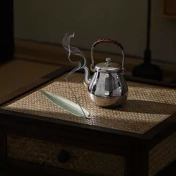 Leaf Shaped Incense Stick Holder Ash Catcher Desk Ornament Green Ceramic Burner for