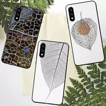 Leaf Specimen Phone Case For Redmi 9A 8A 6A Note 9 8 10 11S 8T Pro Max 9 K20 K30 K40 Pro PocoF3 Note11 5G Case redminote11Epro