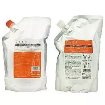 Leafa business size 1000 сменный набор основа прозрачная 1000 мл прозрачная влага 1000 г 2-х частей и