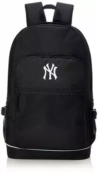 League Backpack Daypack NY Backpack Black One Size [Major Baseball] YK-MBBK144 Men s