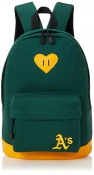 League Day Bag MBBK165 41cm 26cm 15cm [Major Baseball] MLB165 DEEPGREENYELLOW Length Width Depth