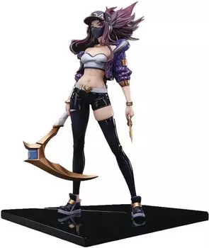 League of Legends Akari масштабная покрашенная готовая фигурка K/DA 1/7 ПВХ и АБС