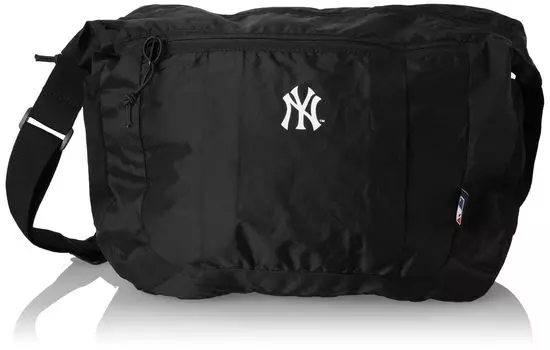 League Shoulder Bag Foldable Shoulder Bag Yankees Black [Major Baseball] YK-SD26