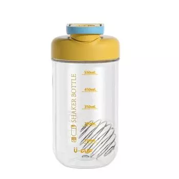 Leakproof Shaking Bottles Plastic Stirring Cup Creative Fitness Cup Outdoor