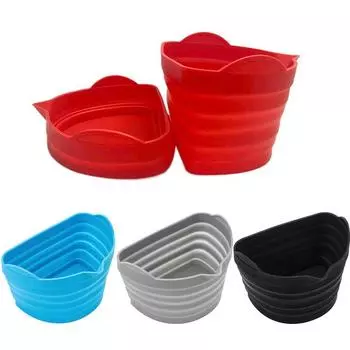 Leakproof Slow Cooker Divider Foldable Crock Pot Liners Silicone Pot Divider Insert Cooking