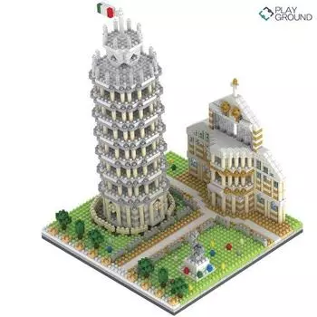 Leaning Tower of Pisa, Tuscany, Italy nanoblock weiliyz066