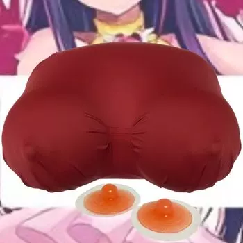 Leap Raupe Подушка для груди Подушка для тела Подушка для тела Чехол для подушки Аниме для взрослых мужчин Ложный сосок Ложный сосок 18+ (Нижнее белье двигателя)