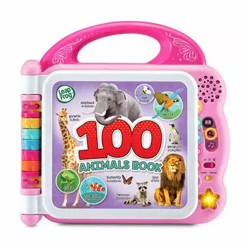 LeapFrog 100 Animals Book Free Pink (Frustration Packaging),