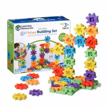 Learning Resources Building Set Colorful Gear Block Set LER 9162 Gears! Gears! Gears! (R) Beginner’s Beginner’s