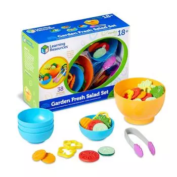 Learning Resources Play House Set Make a Salad 38 Pieces Genuine Product Let s LER9745-D