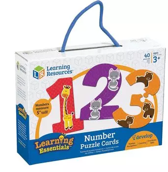 Learning Resources Puzzle Number Puzzle Card English LER8591