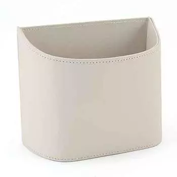 Leather Car Trash Can Hanging Rubbish Bucket Durable Car Backseat Storage Box Car Supplies