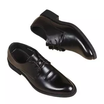 Leather Casual Social Shoe for Men Official Business Footwear Elegant and Classic Legitimate Cheap Clearance New Dress Shoes Man 38