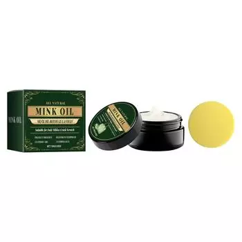 Leather Cleaning And Maintenance Paste Leather Cleaning Paste Leather Shoes Smooth Care Plaster Car Interior100g*1,sponge*1 One Size зелёный