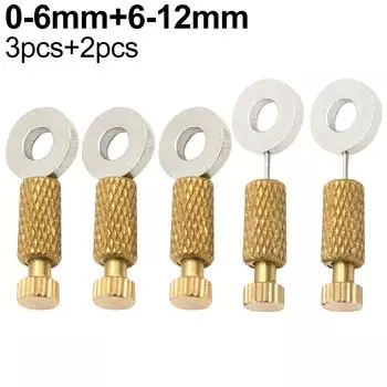 Leather Craft Basting Needle Set 5pcs for Accurate Stitching and Positioning