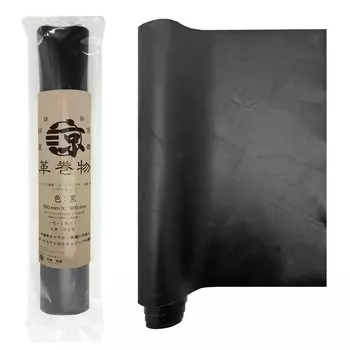 Leather craft leather scroll sheet [Kyoto Ryouya] practice/beginner (90, black) чёрный