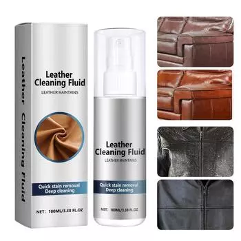Leather Furniture Cleaner Conditioner 100ml Synthetic Leather Cleaner Leather Care Products Deep Cleaning Leather Solution For CHINA
