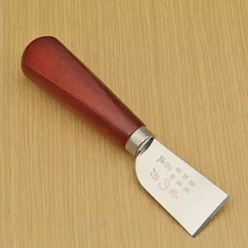 Leather Skiving Knife Cutting Knife With Wooden Handle Leather Skiver For Diy Leathercraft Working Tool
