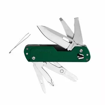 LEATHERMAN Multi Tool FREE T4 Японская гарантия 25 лет [Оригинальный продукт] [Evergreen]