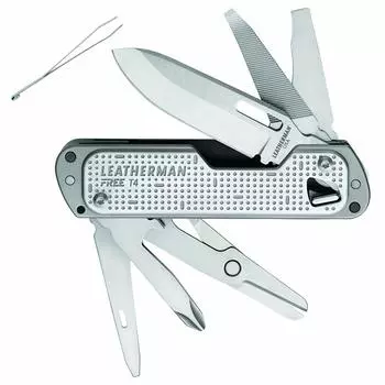 LEATHERMAN Multi Tool FREE T4 Японская гарантия 25 лет [Оригинальный продукт]