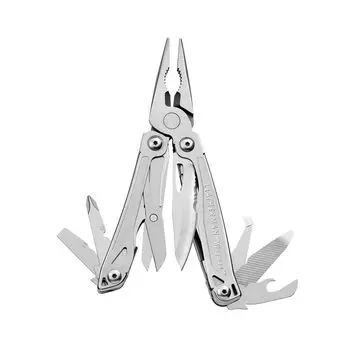 LEATHERMAN WINGMAN с нейлоновым чехлом, японская гарантия 25 лет, многофункциональный инструмент [оригинальный продукт] серебряный
