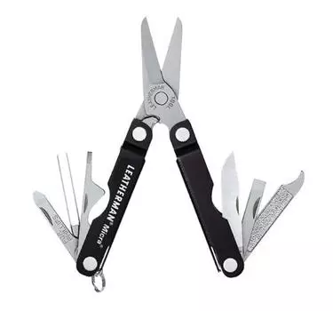 Leatherman YL64320183N Micra Multi Tool 10 функций черный (9343)