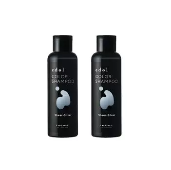Lebel Edol Color Shampoo Sheer Silver 150 мл x 2 набора