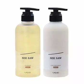 Lebel Hair Scalp Shampoo T x Hair Treatment T 2 шт. в ассортименте [Набор продуктов] SEE/SAW и 500 мл/500 г