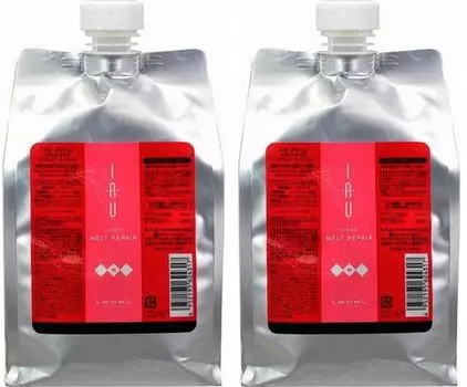 LebeL IAU Крем Melt Repair 1000 мл Сменный блок Уход [Набор 2]