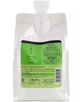 Lebel iau Lycomint Очищающий ледяной 1000 мл Сменный блок Коммерческий Шампунь Ледяной Старение Без Силикона Lebel iau Lycomint зелёный