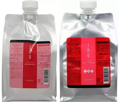 Lebel Io Cleansing Relaxation 1000ml Refill Io Cream Melt Repair 1000ml Refill &