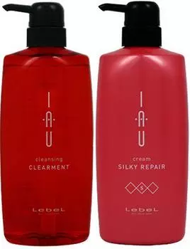 Lebel Io Очищающий крем Clearment 600 мл Крем Silky Repair 600 мл &