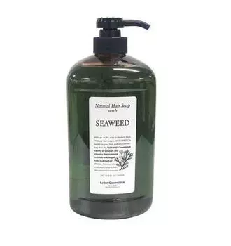 LEBEL Natural Hair Soap with SEAWEED Шампунь для поврежденных волос с морскими водорослями, 1000 мл