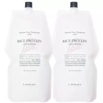 Lebel Natural Hair Treatment с протеином риса RP 1600 мл Сменный блок [Набор 2]