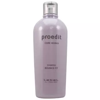 Lebel Pro Edit Care Works Shampoo Bounce Fit 300ml White Floral 1 bottle